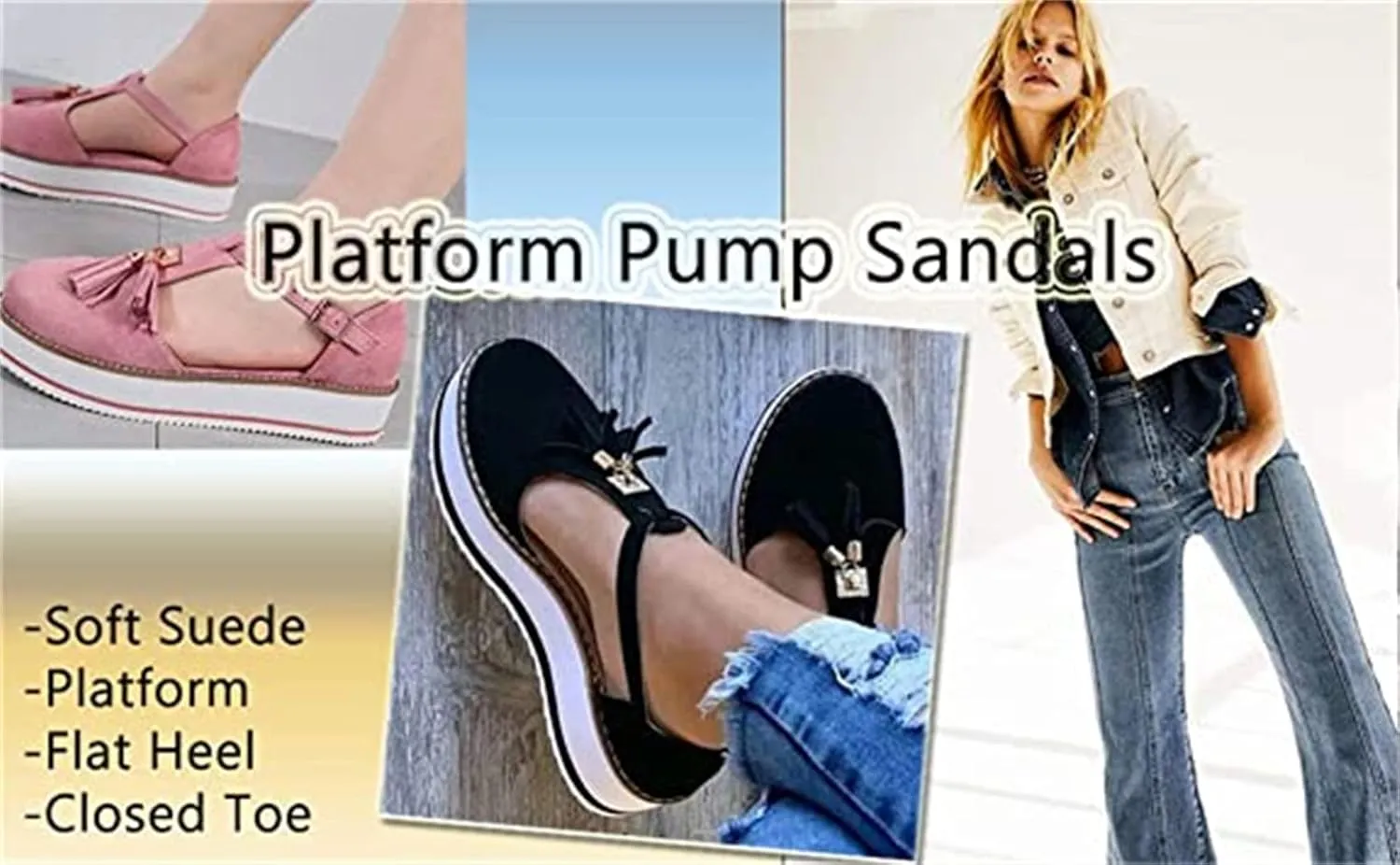 Tassel Sandals for Women Retro Bohemian Gladiator Fringe Casual Sandals Flat Clip Toe Ankle Boots Beach Shoes T-Strap Roman Open-Toe Sandals,Brown,US8/EU40