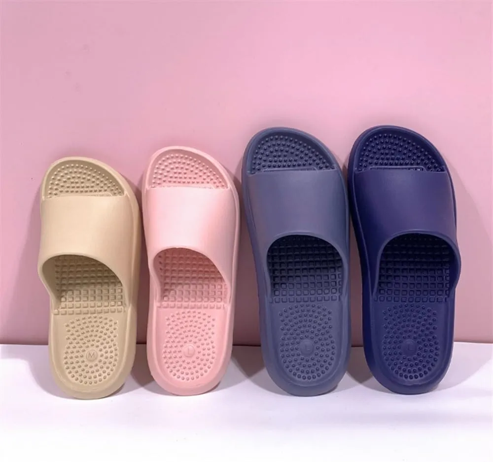 Thick Sole Massage Slippers Acupressure Foot Massager Shoes Reflexology Sandals Gift for Men Women Reduce Feet Neuropathy Pain Relief and Tension(Color:Blue,Size:8.5/9)