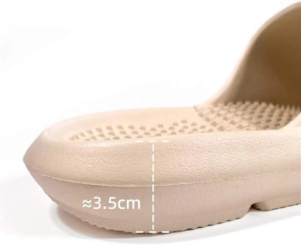 Thick Sole Massage Slippers Acupressure Foot Massager Shoes Reflexology Sandals Gift for Men Women Reduce Feet Neuropathy Pain Relief and Tension(Color:Blue,Size:8.5/9)