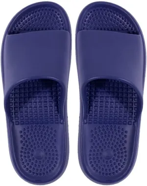 Thick Sole Massage Slippers Acupressure Foot Massager Shoes Reflexology Sandals Gift for Men Women Reduce Feet Neuropathy Pain Relief and Tension(Color:Blue,Size:8.5/9)