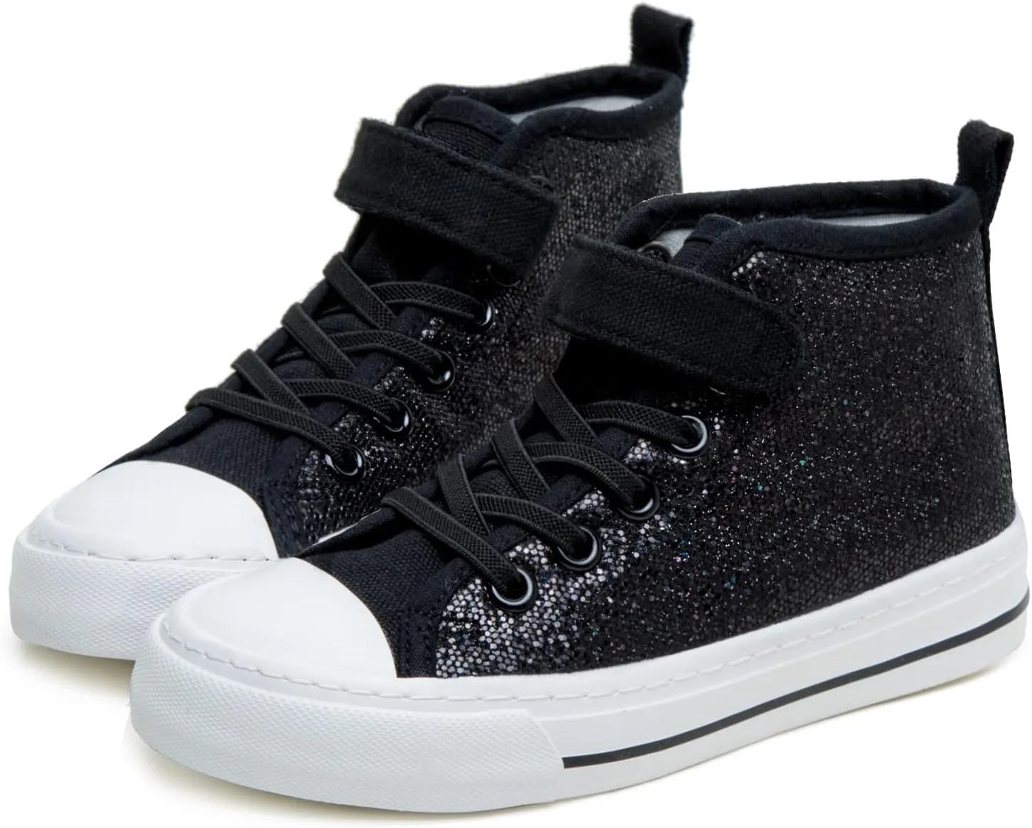 Toandon Kids Adorable Fashion High Top Casual Canvas Sneakers