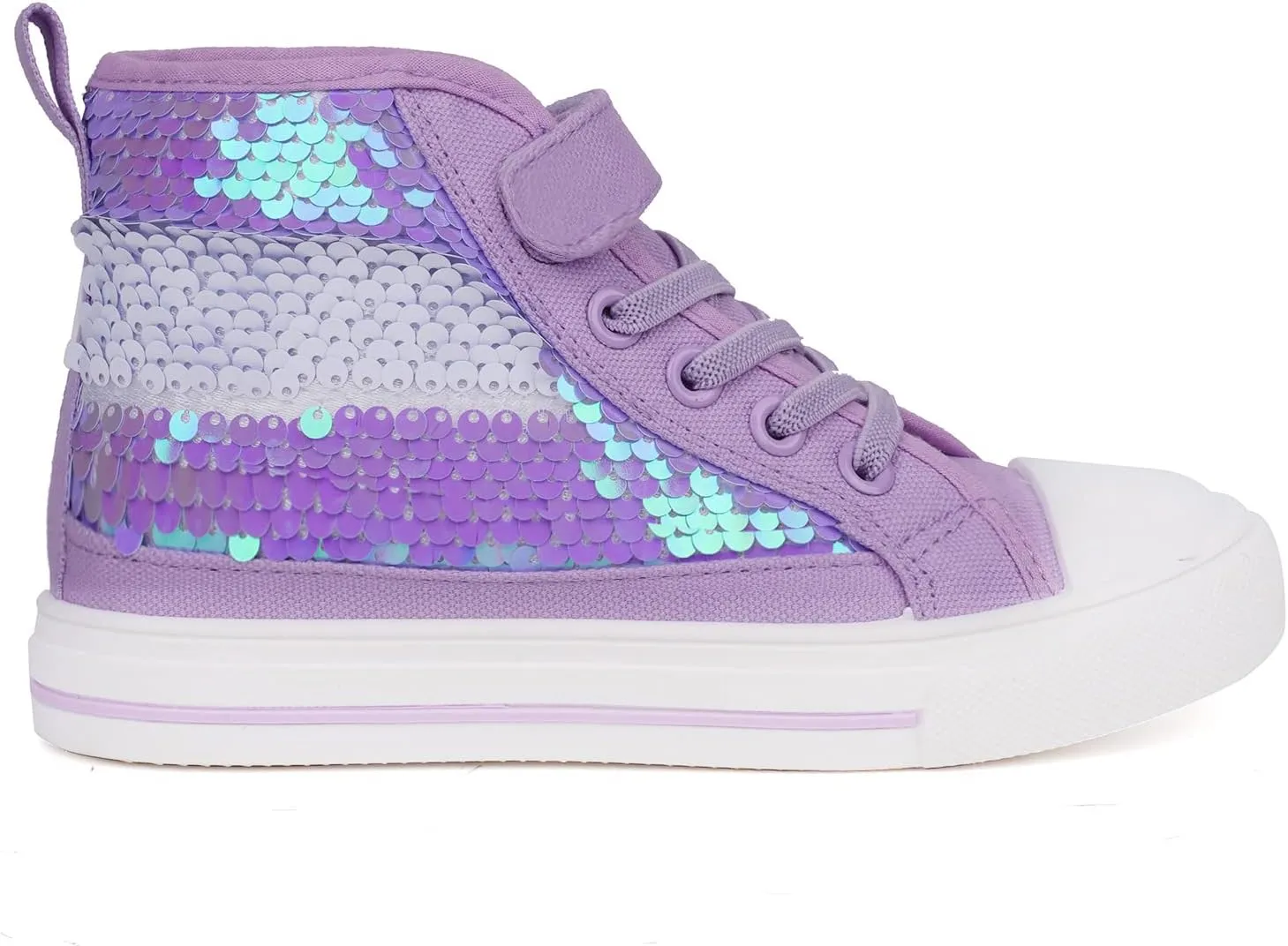 Toandon Kids Adorable Fashion High Top Casual Canvas Sneakers