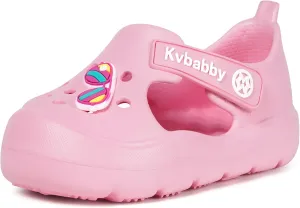 Toddler Kids Garden Clogs Girls Boys Slip On Shoes Baby Cute Summer Water Sandals Infant Lightweight Beach Pool Shoes Indoor Outdoor