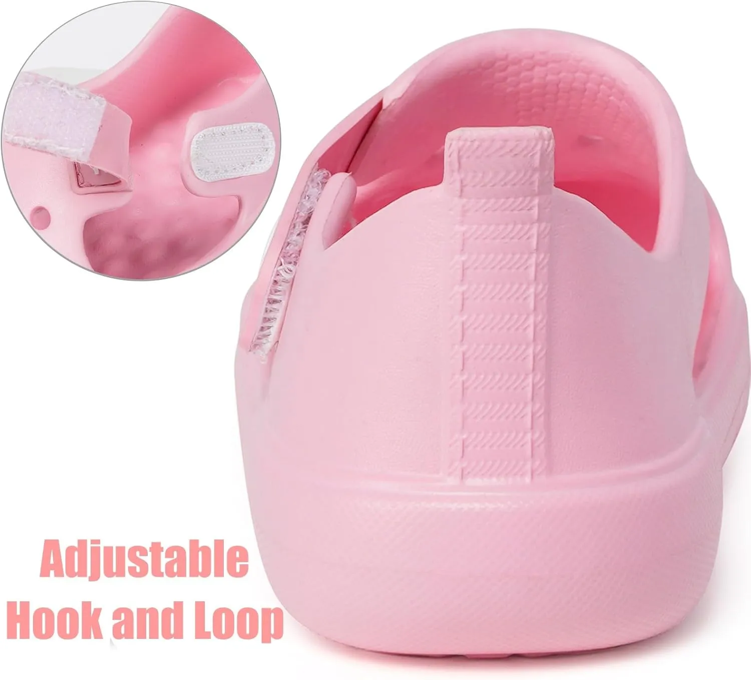 Toddler Kids Garden Clogs Girls Boys Slip On Shoes Baby Cute Summer Water Sandals Infant Lightweight Beach Pool Shoes Indoor Outdoor