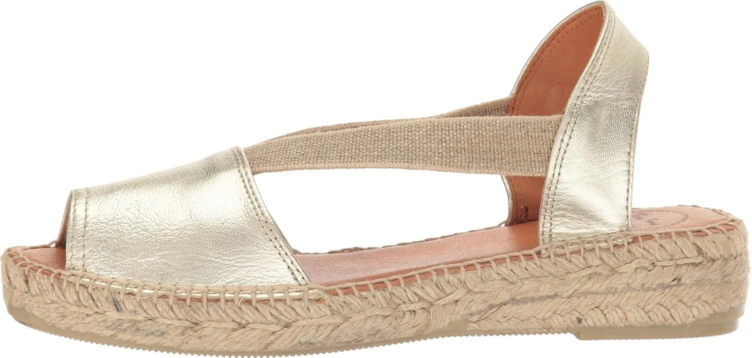 TONI PONS ETNA - Espadrille for Women in Smooth Shades made of leather.