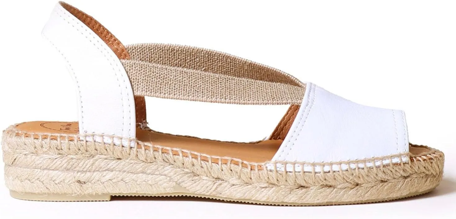 TONI PONS ETNA - Espadrille for Women in Smooth Shades made of leather.