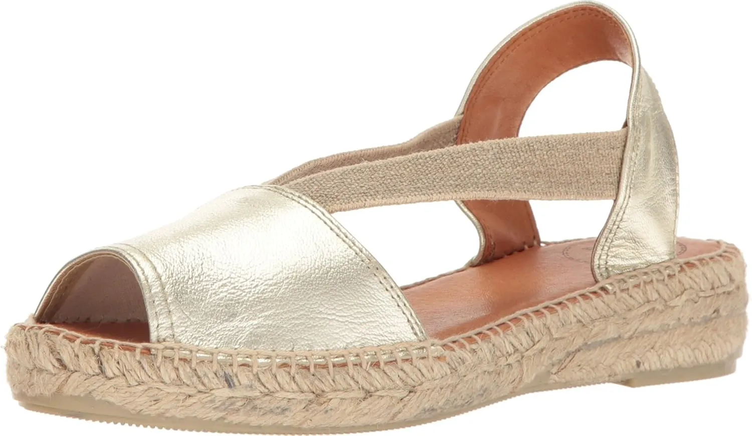 TONI PONS ETNA - Espadrille for Women in Smooth Shades made of leather.