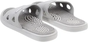 Unisex House Slippers With Foot Massage - Summer Home Non-Elastic Sandals for Shower Indoor (Grey, 42-43)