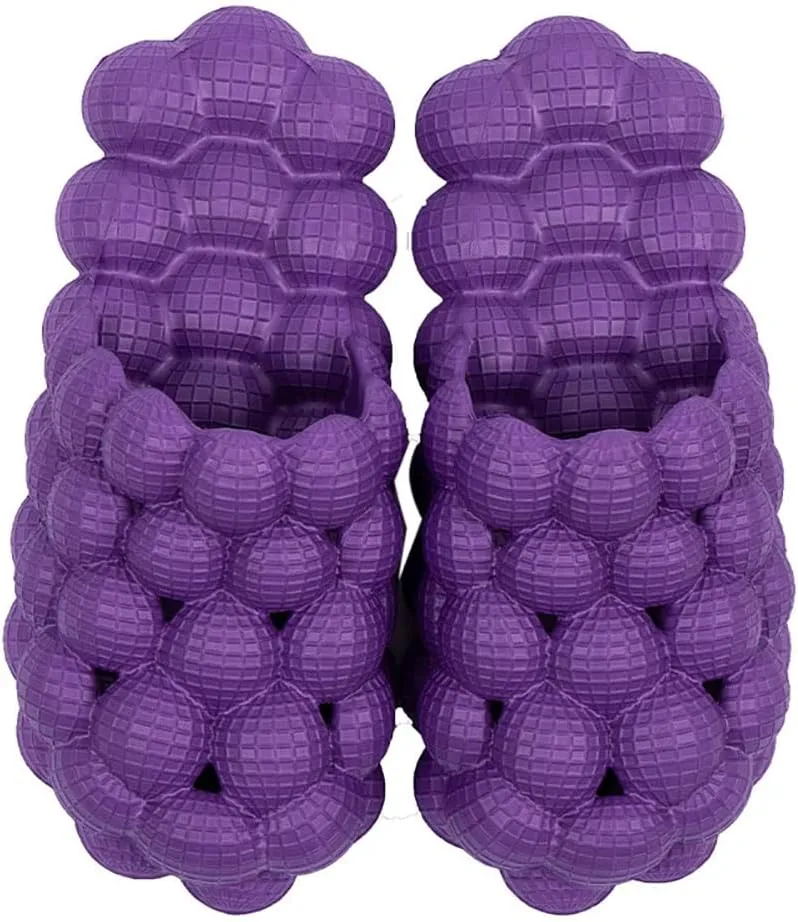 Unisex Lychee Sandals Lychee Slippers Home Shower Beach Slides Stress Relief Massage Slippers for Indoor & Outdoor