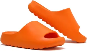 Unisex Pillow Slippers Slides for Women and Men, EVA Comfort Super Soft Quick Drying Rubber Shower Cloud Slides, Lightweight Spa Massage Summer Sandals for Adult Couples Indoor and Outdoor