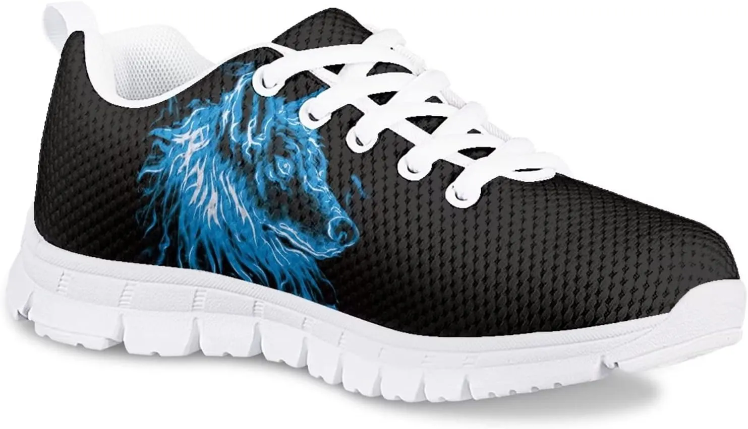 Uourmeti School Sneakers for Girls Boys Kids Running Tennis Shoes Lace Up
