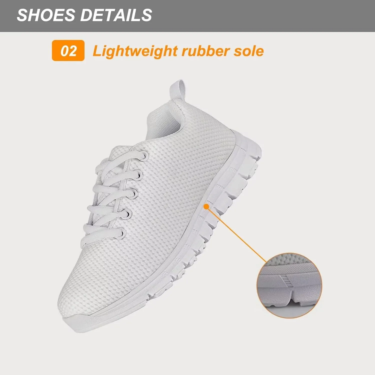 Uourmeti School Sneakers for Girls Boys Kids Running Tennis Shoes Lace Up