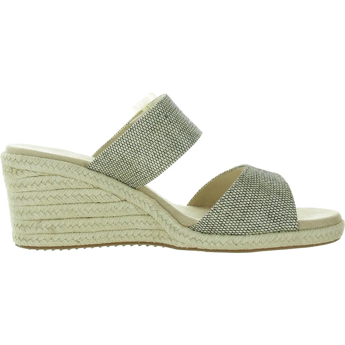 VANELi Womens Layla Buckle Woven Espadrilles