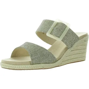 VANELi Womens Layla Buckle Woven Espadrilles