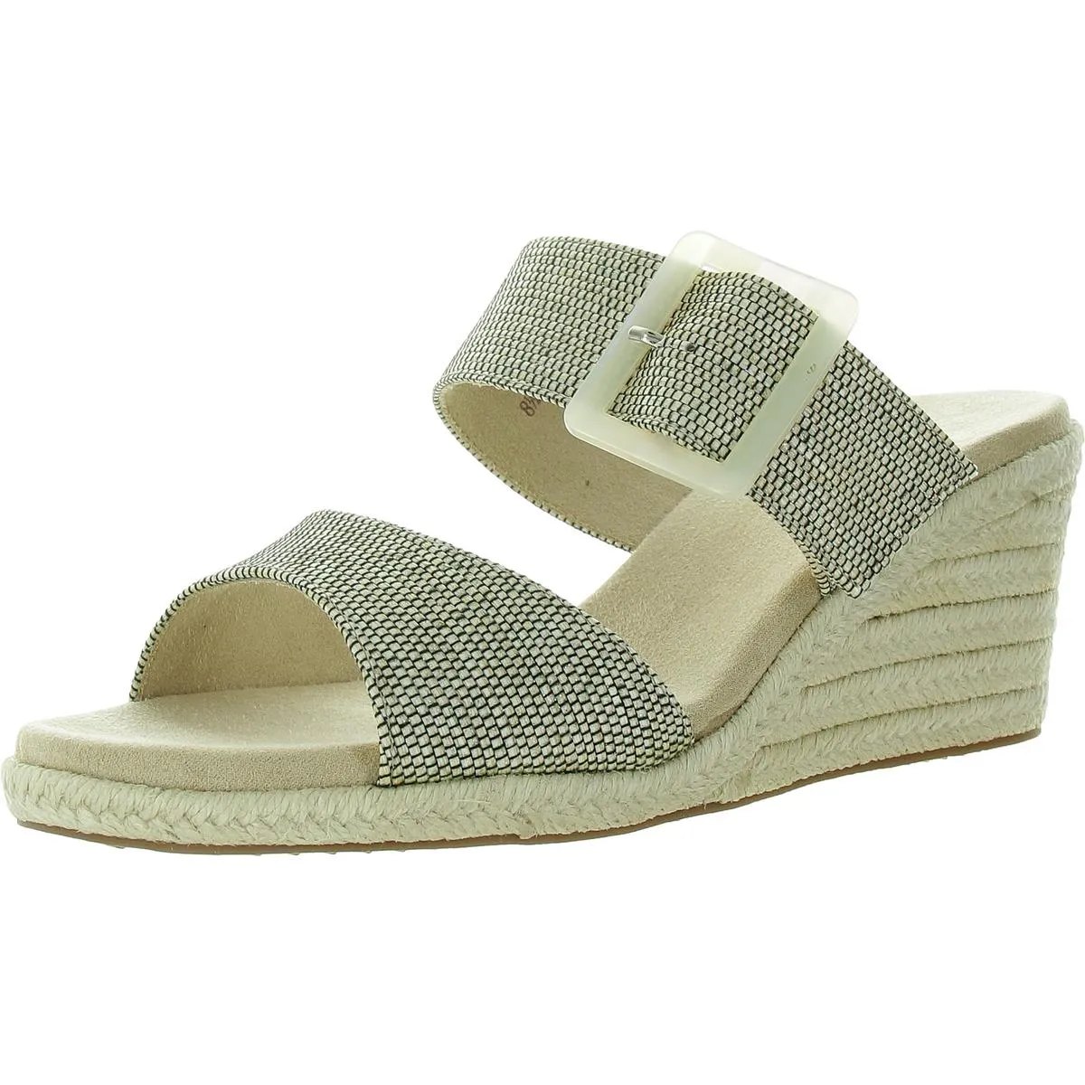 VANELi Womens Layla Buckle Woven Espadrilles