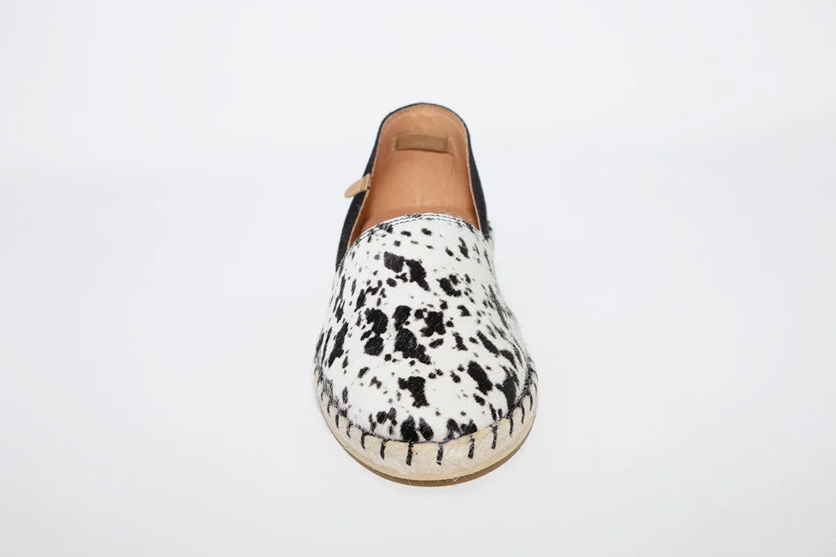 VERBENAS ESPADRILLES CARMEN - WHITE/BLACK