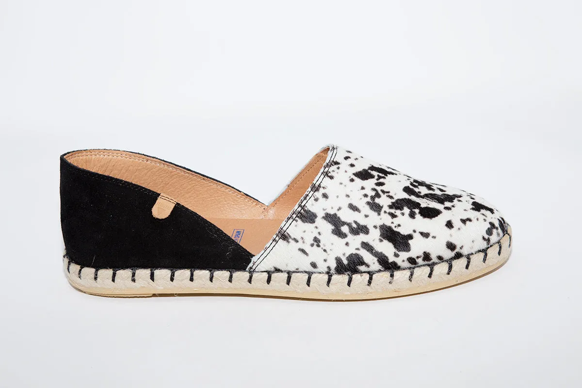 VERBENAS ESPADRILLES CARMEN - WHITE/BLACK