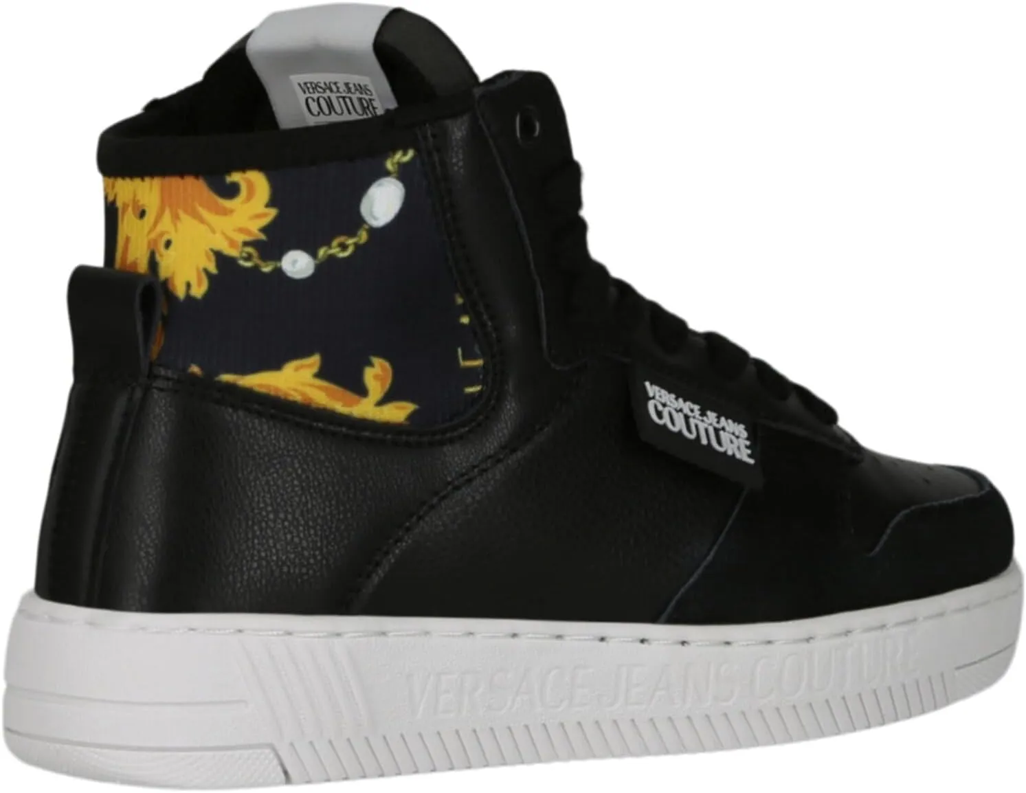 Versace Jeans Meyssa Baroque High-Top Sneakers