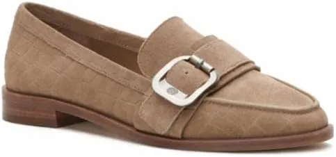 Vince Camuto Women's Footwear Cenkanda Buckle Loafer Flat