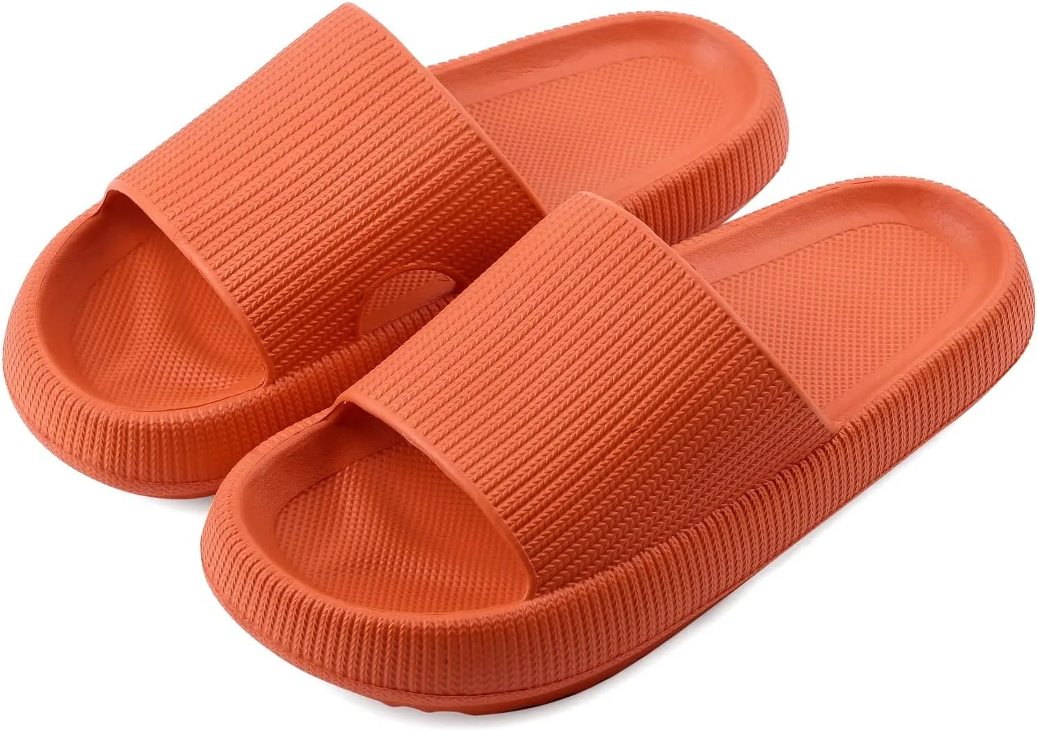 VONMAY Cloud Slides for Men and Women Quick Drying Pillow Slippers Non-Slip Shower Sandals with Cushioned Thick Sole for Comfort & Support