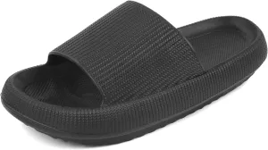 VONMAY Cloud Slides for Men and Women Quick Drying Pillow Slippers Non-Slip Shower Sandals with Cushioned Thick Sole for Comfort & Support