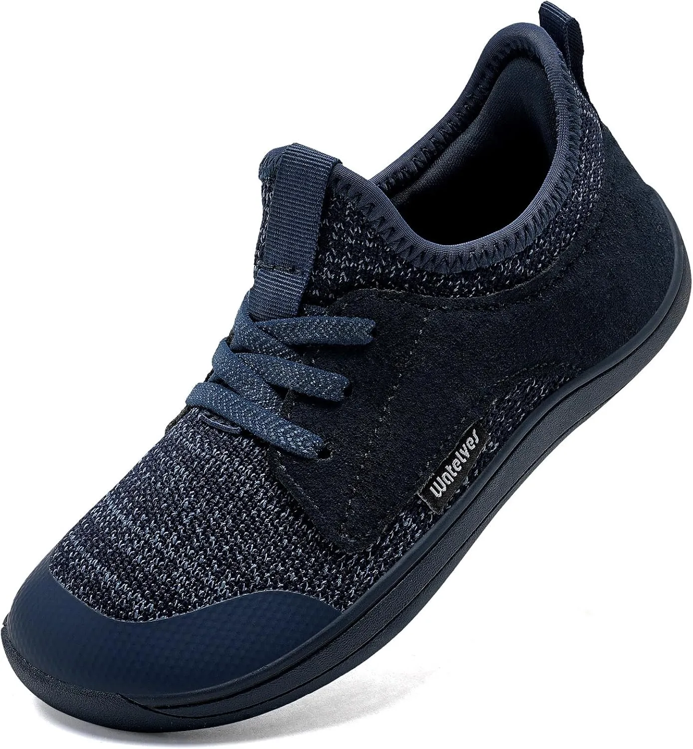 WateLves Toddler Little/Big Kid Wide Barefoot Shoes Boys Girls Minimalist Sneakers Splay Naturally Lightweight Breathable Running Tennis Shoes
