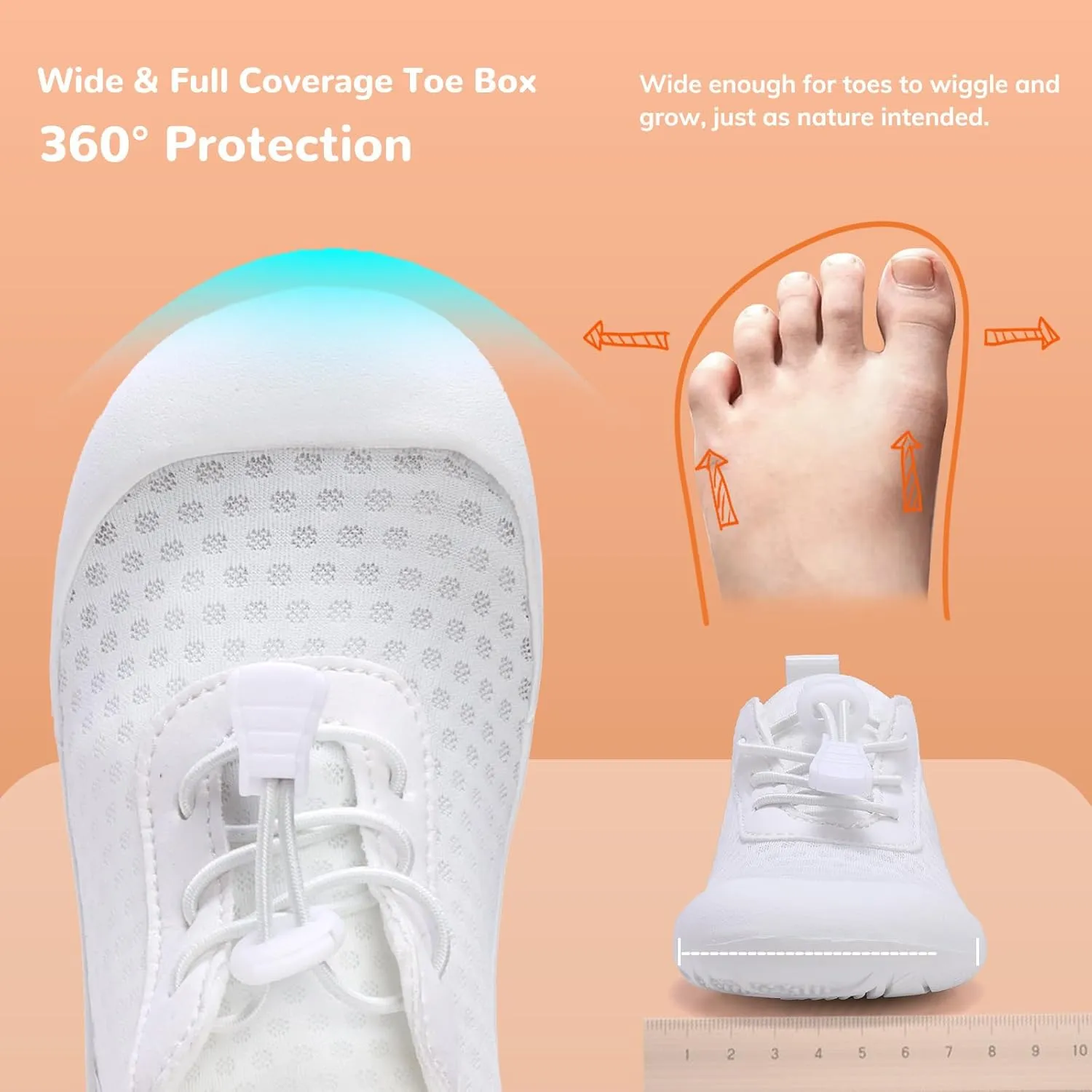 WateLves Wide Toddler Water Shoes Kids Barefoot Athletic Sneakers Girls Boys Quick Dry Aqua Socks for Beach Hiking Swim Kayak Sport Accessories, Camping Essentials