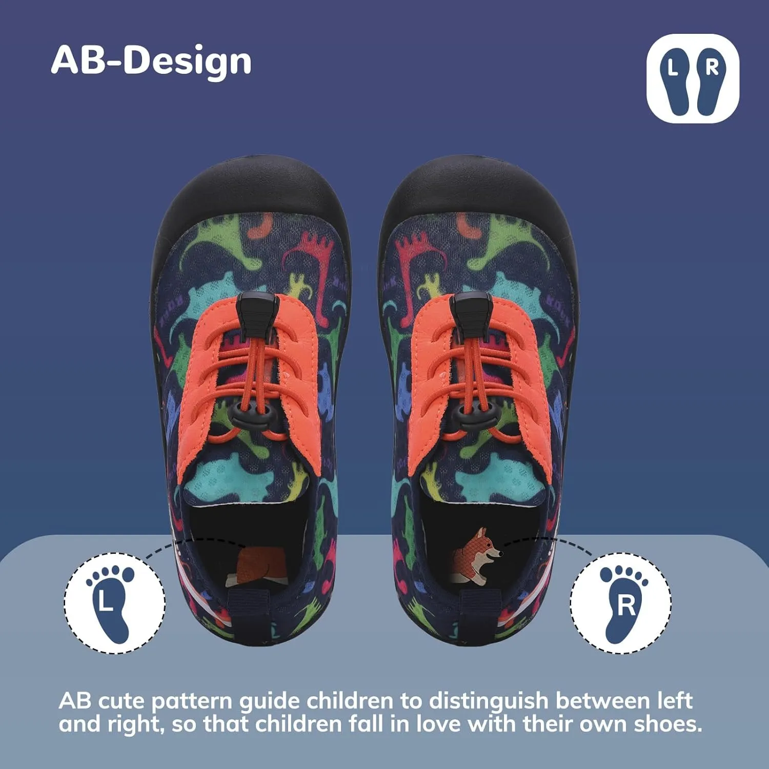 WateLves Wide Toddler Water Shoes Kids Barefoot Athletic Sneakers Girls Boys Quick Dry Aqua Socks for Beach Hiking Swim Kayak Sport Accessories, Camping Essentials