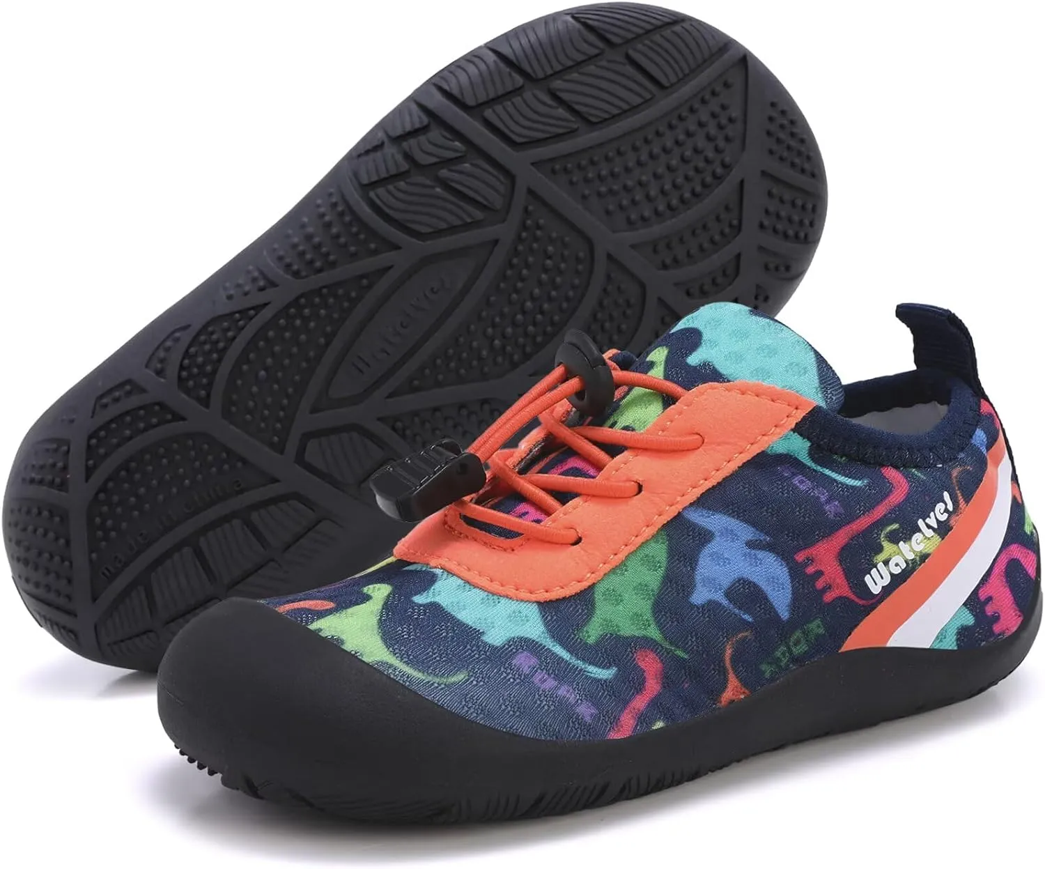 WateLves Wide Toddler Water Shoes Kids Barefoot Athletic Sneakers Girls Boys Quick Dry Aqua Socks for Beach Hiking Swim Kayak Sport Accessories, Camping Essentials