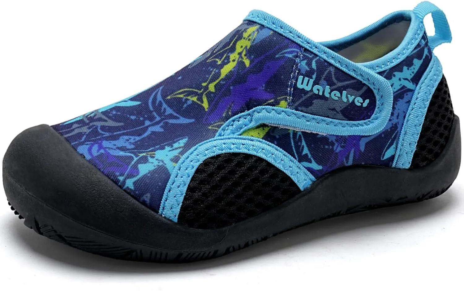 WateLves Wide Toddler Water Shoes Kids Quick Dry Barefoot Shoes Girls Boys Aqua Athletic Sneakers for Beach Hiking Swim Kayak Sport Accessories, Camping Essentials