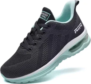 Wide Width Womens Sneakers Air Cushion Running Shoes Walking Tennis Shoes for Women