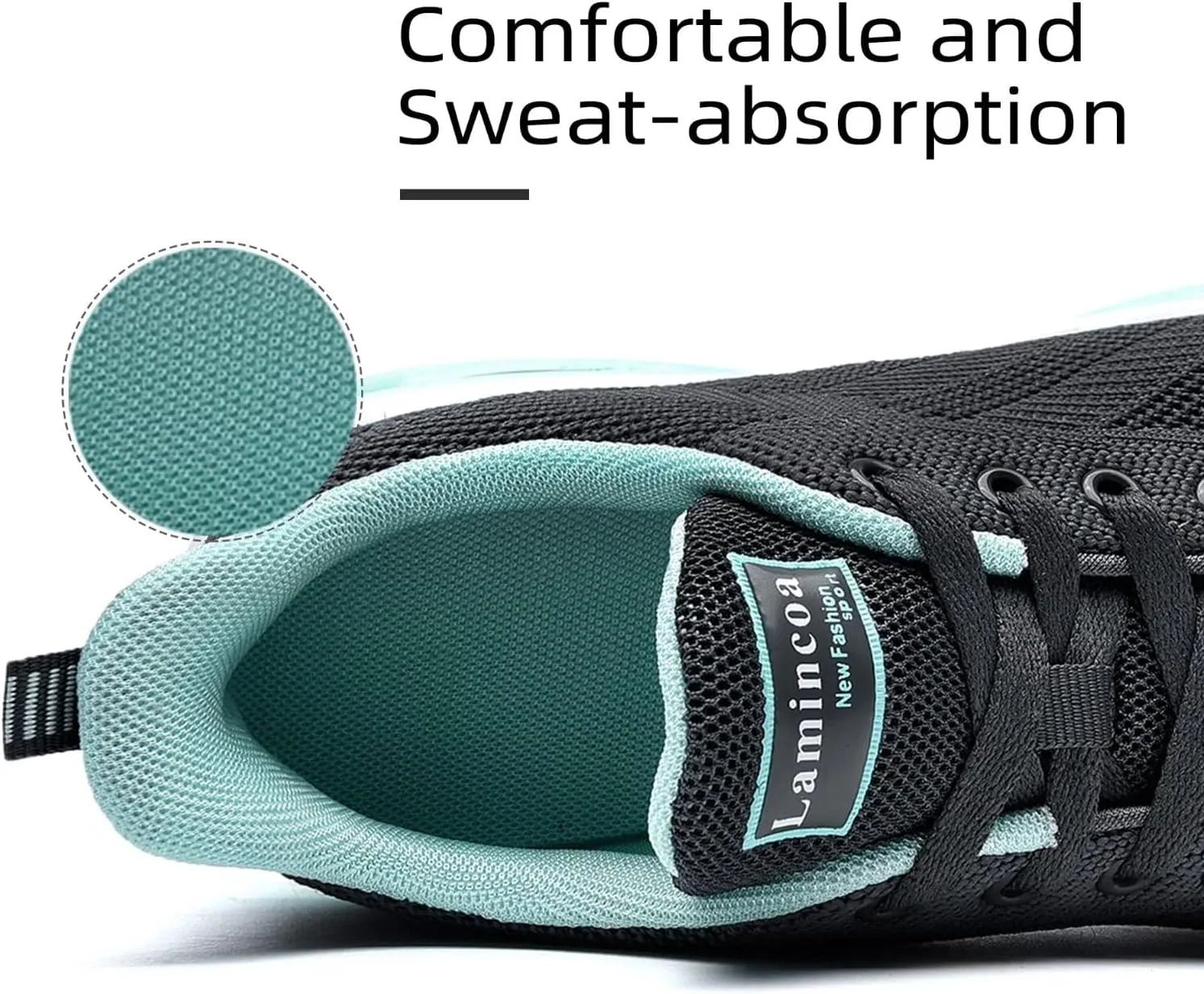 Wide Width Womens Sneakers Air Cushion Running Shoes Walking Tennis Shoes for Women