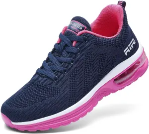 Wide Width Womens Sneakers Air Cushion Running Shoes Walking Tennis Shoes for Women