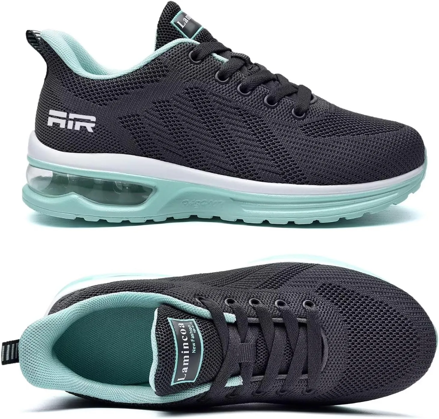 Wide Width Womens Sneakers Air Cushion Running Shoes Walking Tennis Shoes for Women