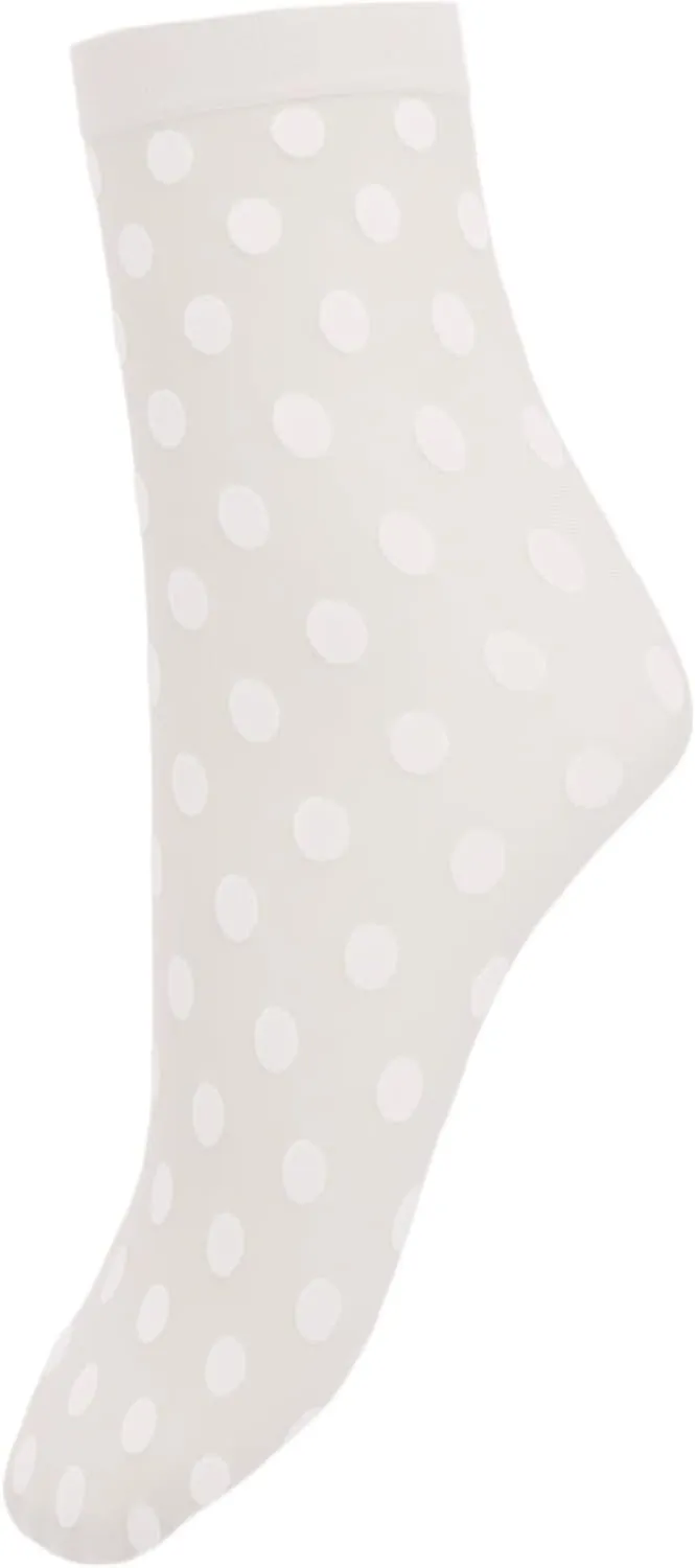 Wolford Dots Socks for Women Stylish Sheer Polka Dot Socks Soft Cuffs Reinforced Toes for Everyday Wear or Special Occasions