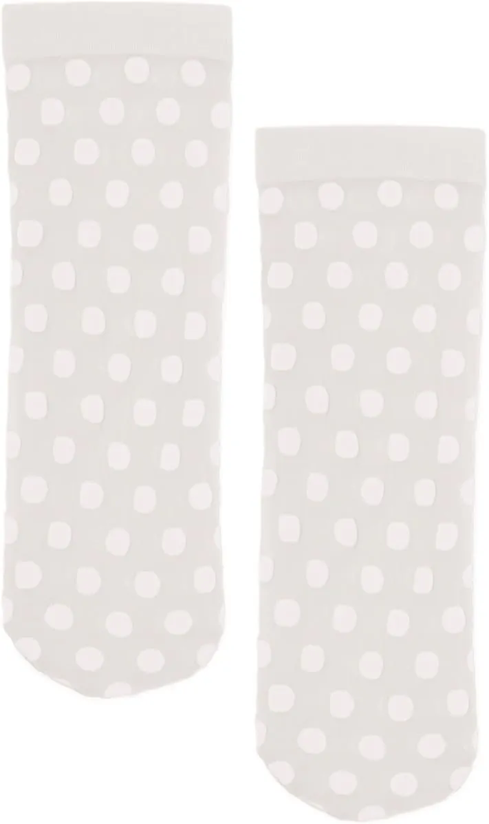 Wolford Dots Socks for Women Stylish Sheer Polka Dot Socks Soft Cuffs Reinforced Toes for Everyday Wear or Special Occasions