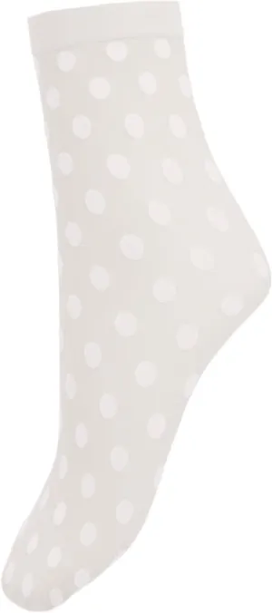 Wolford Dots Socks for Women Stylish Sheer Polka Dot Socks Soft Cuffs Reinforced Toes for Everyday Wear or Special Occasions