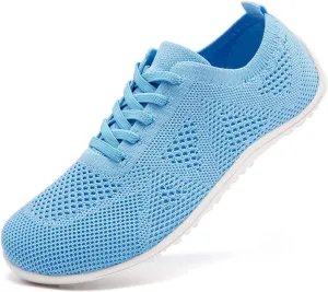 Women Barefoot Shoes Slip on Canvas Walking Sports Zero Drop Sole Casual Sneakers Comfortable Breathable Minimalist Soft Beach Outdoor Shoes