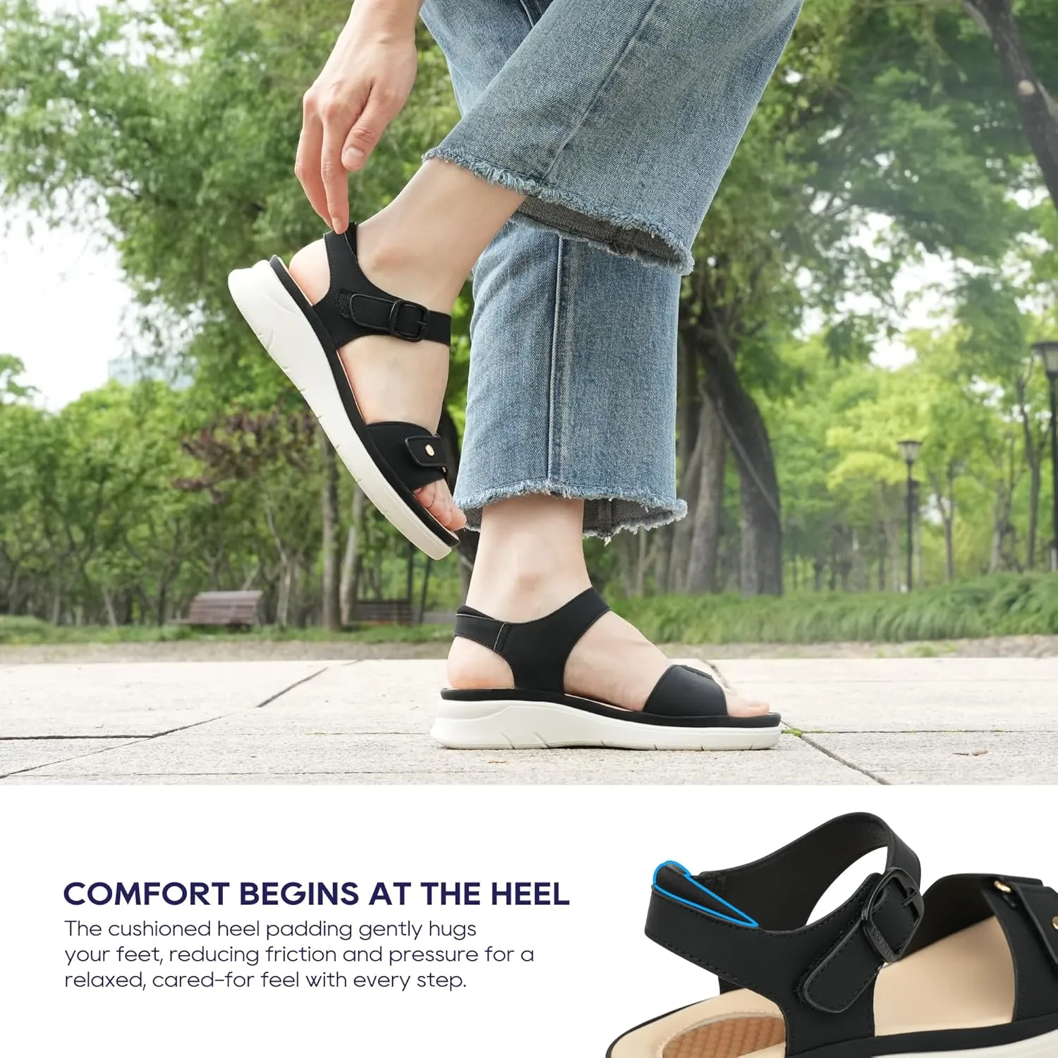 Women Massage Sandals Orthopedic Walking Sandals