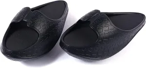 Women Slimming Shaking Shoes Tummy Control Thin Legs Sandals Soft Stretching Massage Sneakers Indoor Outdoor (Color : Black, Size : M-38-40 Yards)
