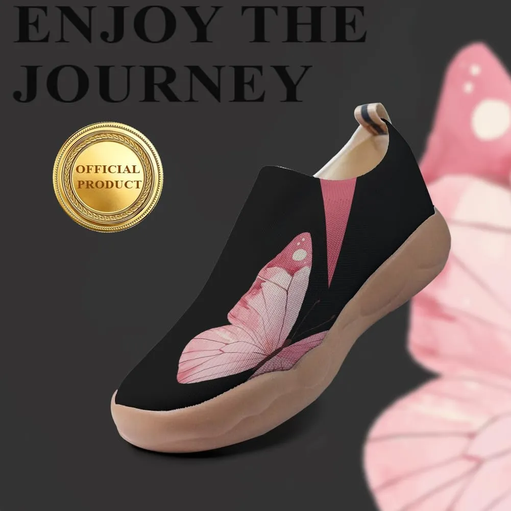Women's Art Painted Casual Loafers Slip On Walking Shoes Comfortable Lightweight Ladies Travel Sneaker
