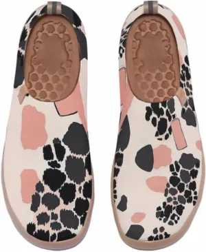 Women's Art Travel Shoes Slip On Knit Comfort Loafers Lightweight Fashion Sneaker