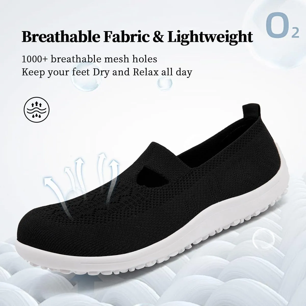 Women's Barefoot Shoes Slip on Zero Drop Workout Shoes Minimalist Walking Sneakers Lightweight Comfortable Footwear Athletic Sports Gym