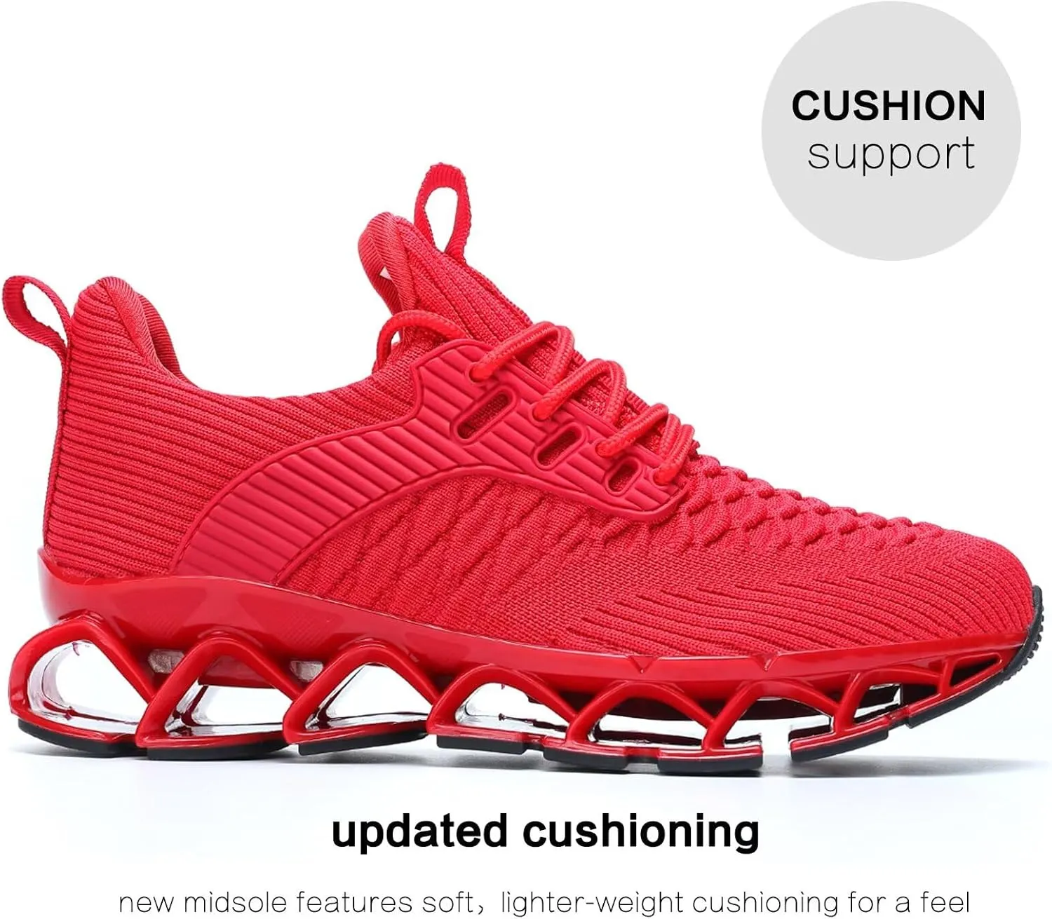 Women's Blade Running Shoes Ladies Fashion Sneakers Slip on Shoes Tennis Walking Athletic Shoes