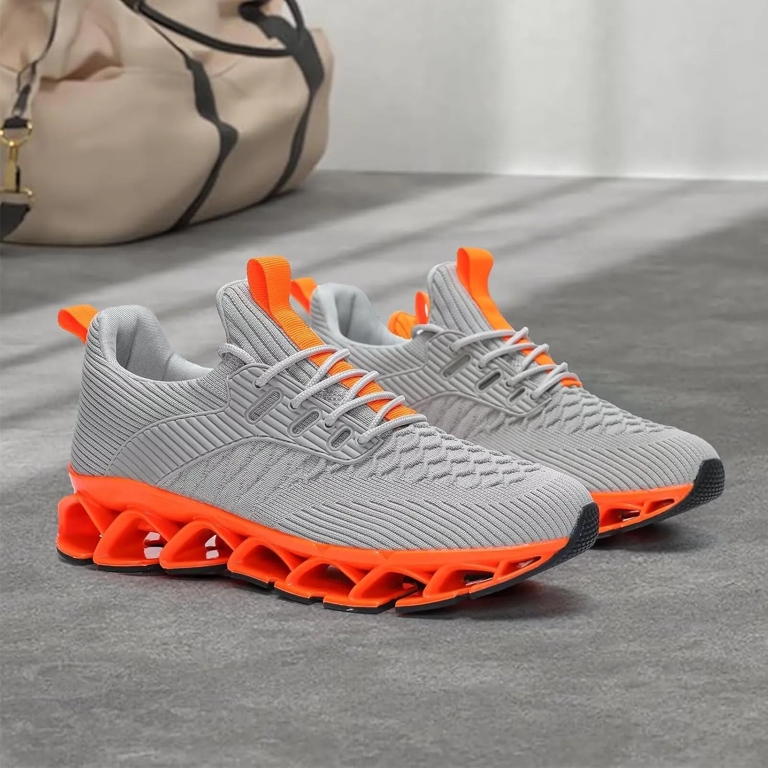 Women's Blade Running Shoes Ladies Fashion Sneakers Slip on Shoes Tennis Walking Athletic Shoes