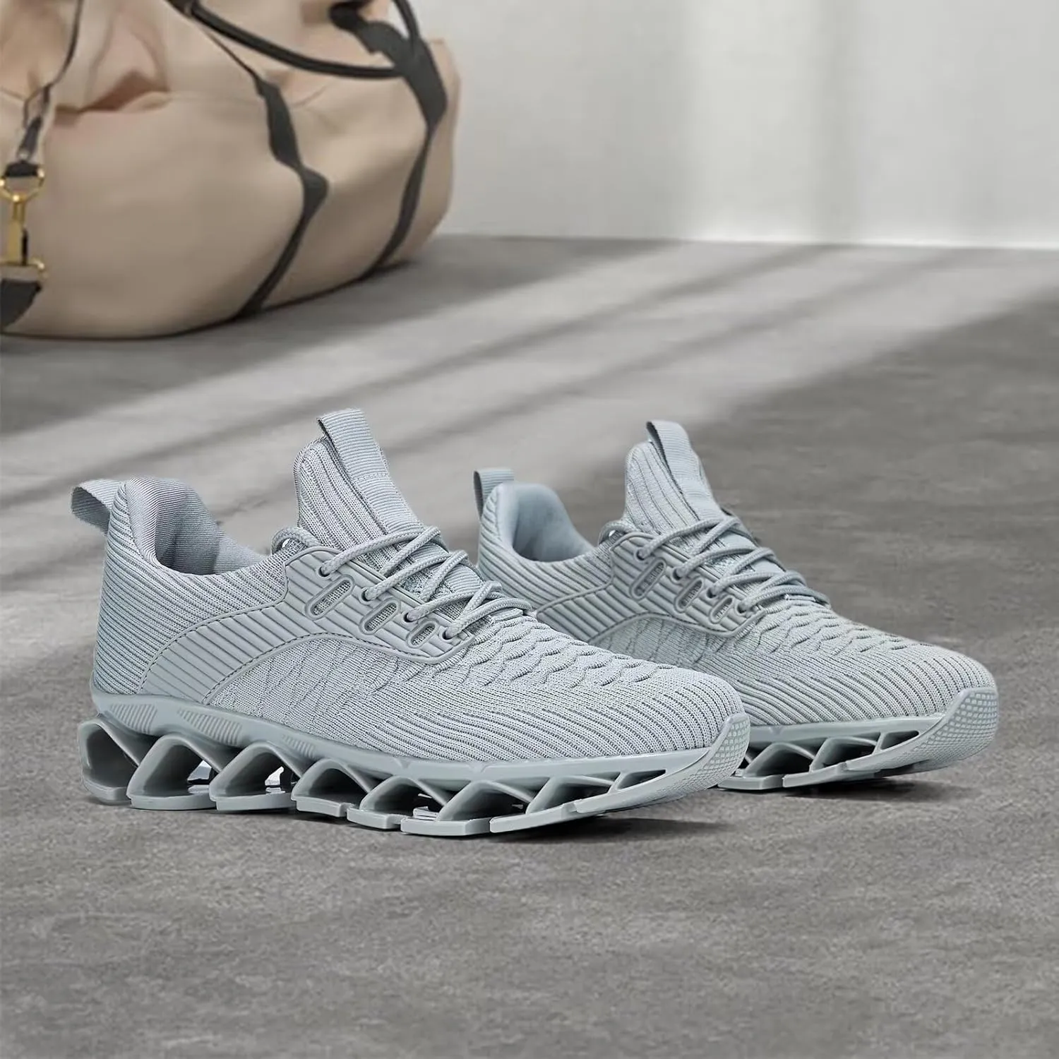 Women's Blade Running Shoes Ladies Fashion Sneakers Slip on Shoes Tennis Walking Athletic Shoes