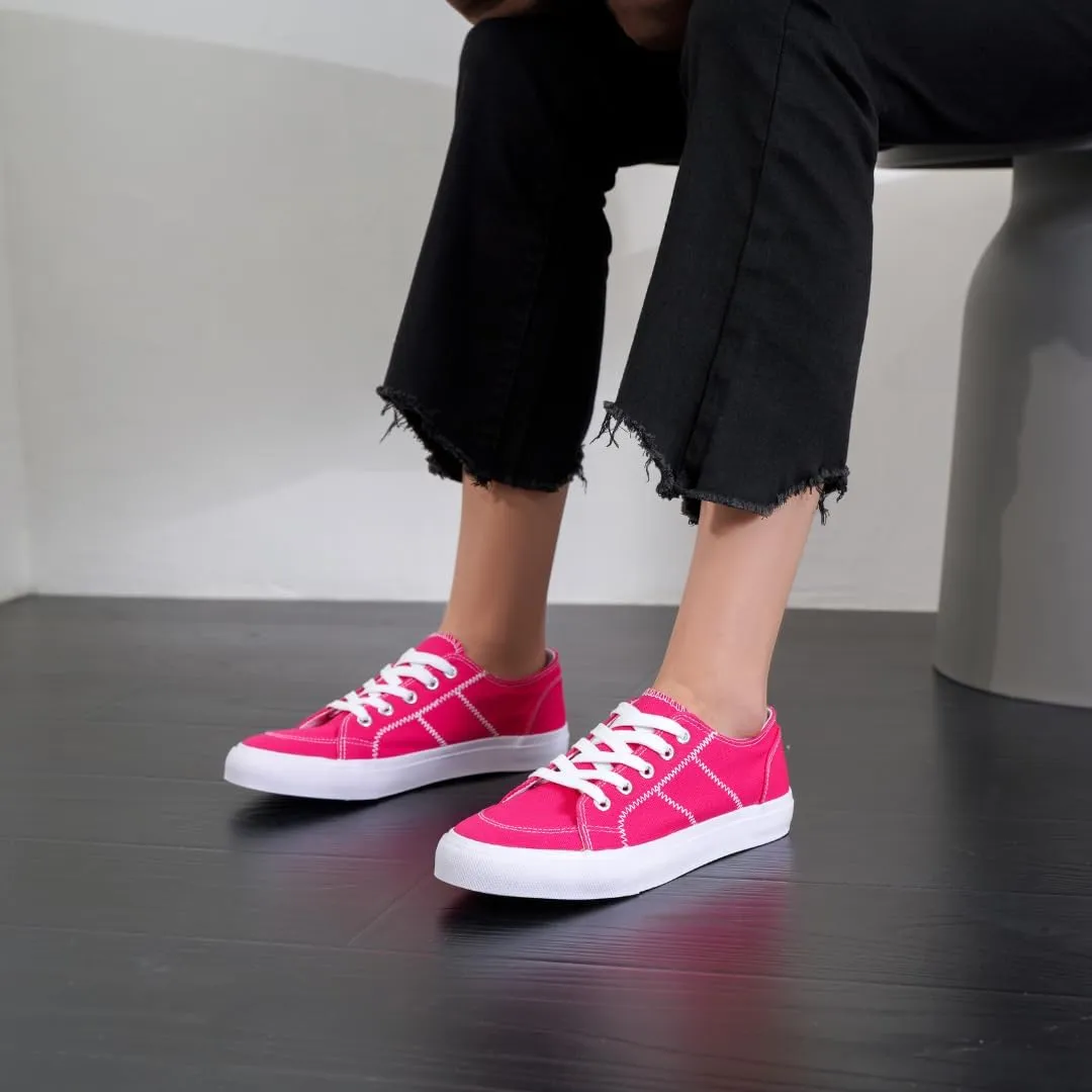 Women's Blake Sneaker, Tennis Shoes for Casual Occasions, Low Top Flats - Multiple Colors