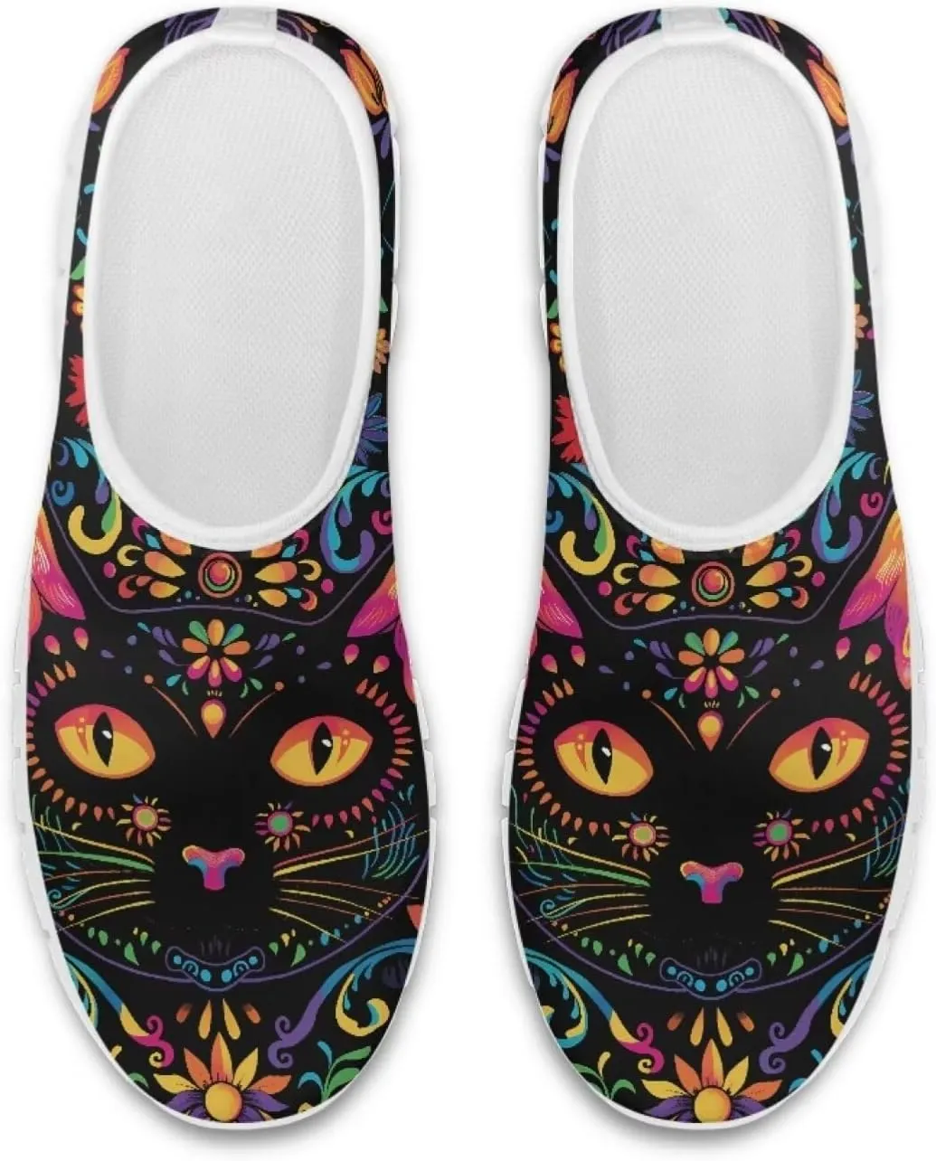 Women's Cat Business Loafers Casual Low Top Barefoot Flats Shoes Leisure Sneakers for Birthday