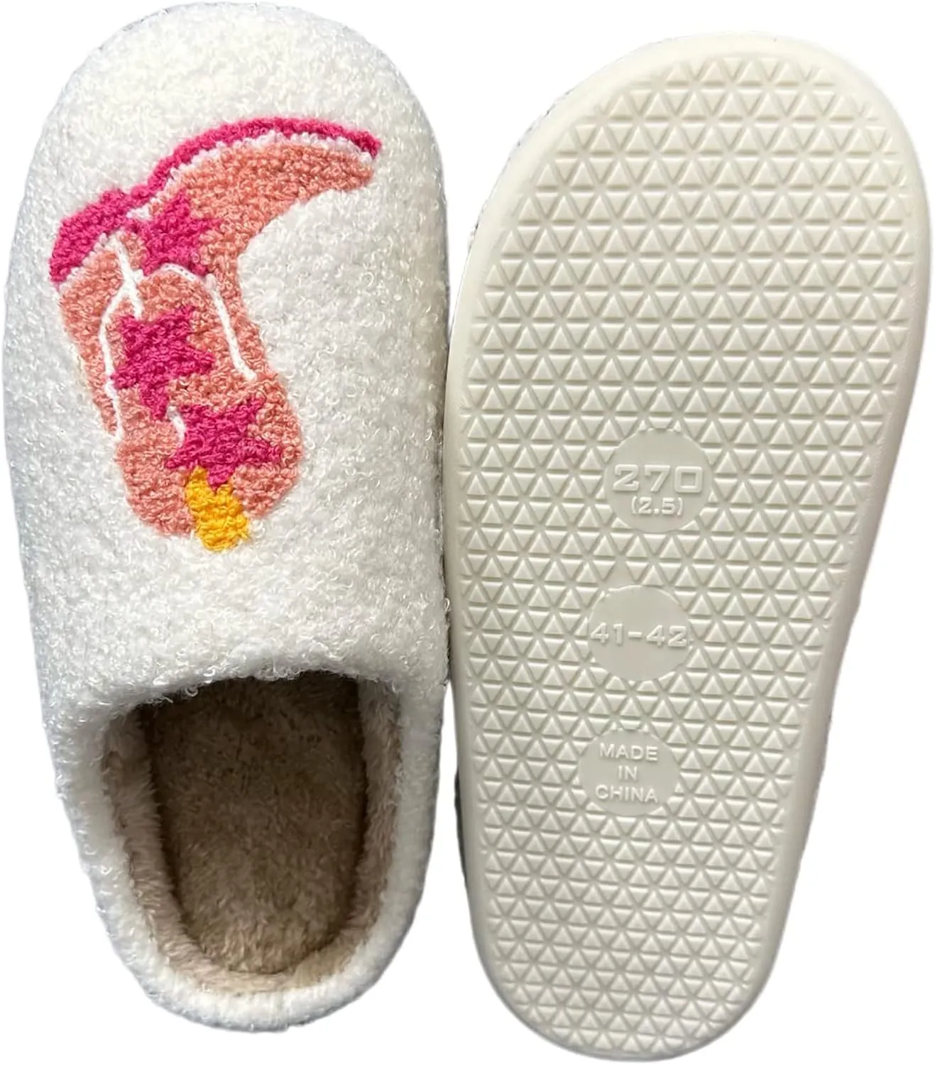 Women's Men's Strawberry Slippers Cute Fruit Home Slippers Winter Fuzzy Memory Foam Fluffy Warm House Shoes