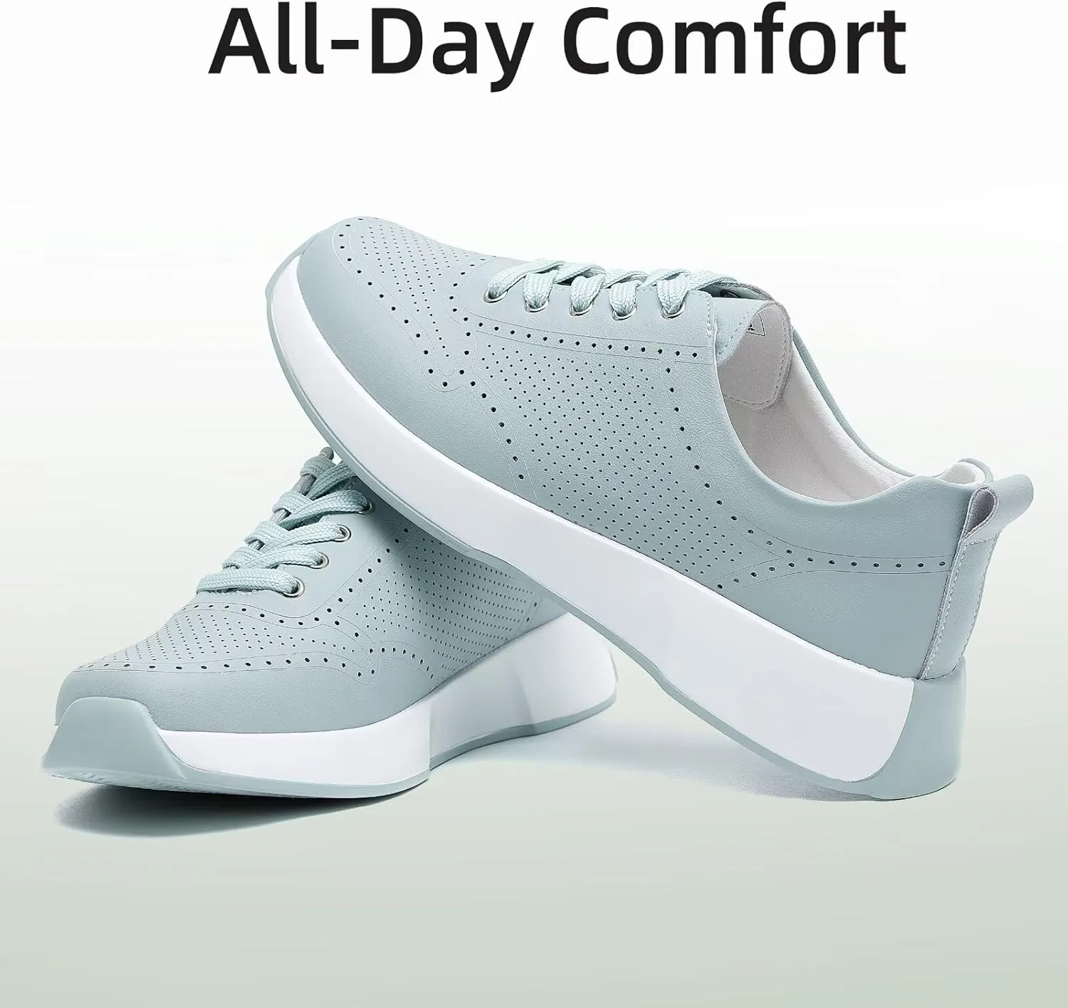 Women's Orthopedic Leather Dress Walking Shoes: Comfortable Shoes with Arch Support for Plantar Fasciitis, Casual Flat Feet Supportive Fashion Sneakers for Foot and Heel Pain Relief
